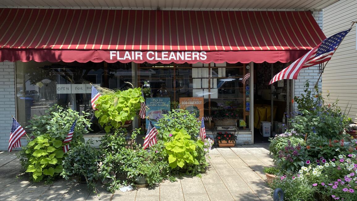 flair cleaners storefront
